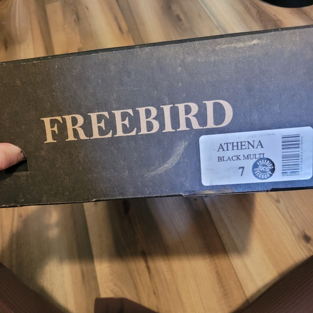 Freebird Athena Black Multi Sandals